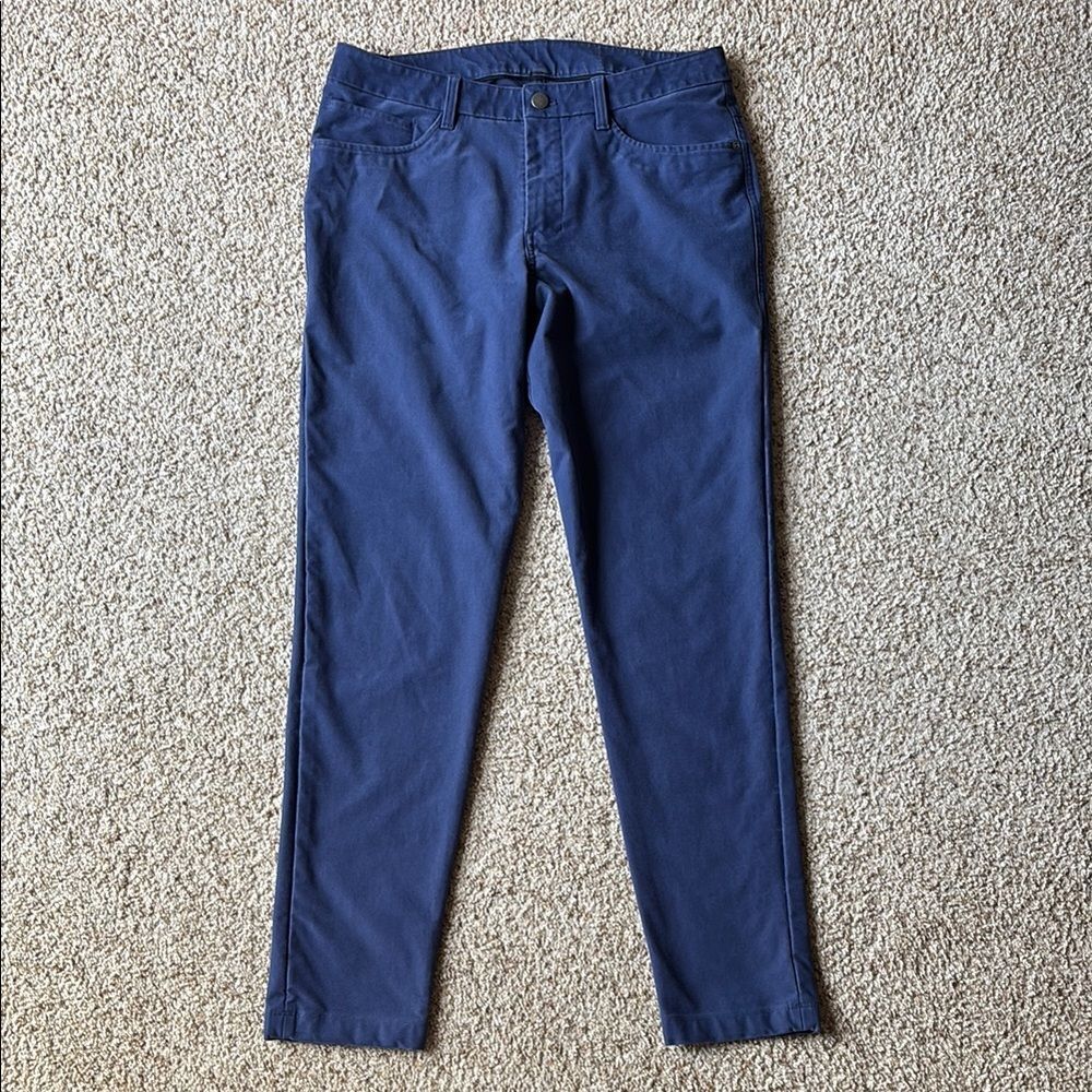 Lululemon Men’s Blue ABC Utilitech Abrasion Resistant Tech Pants Slim 31